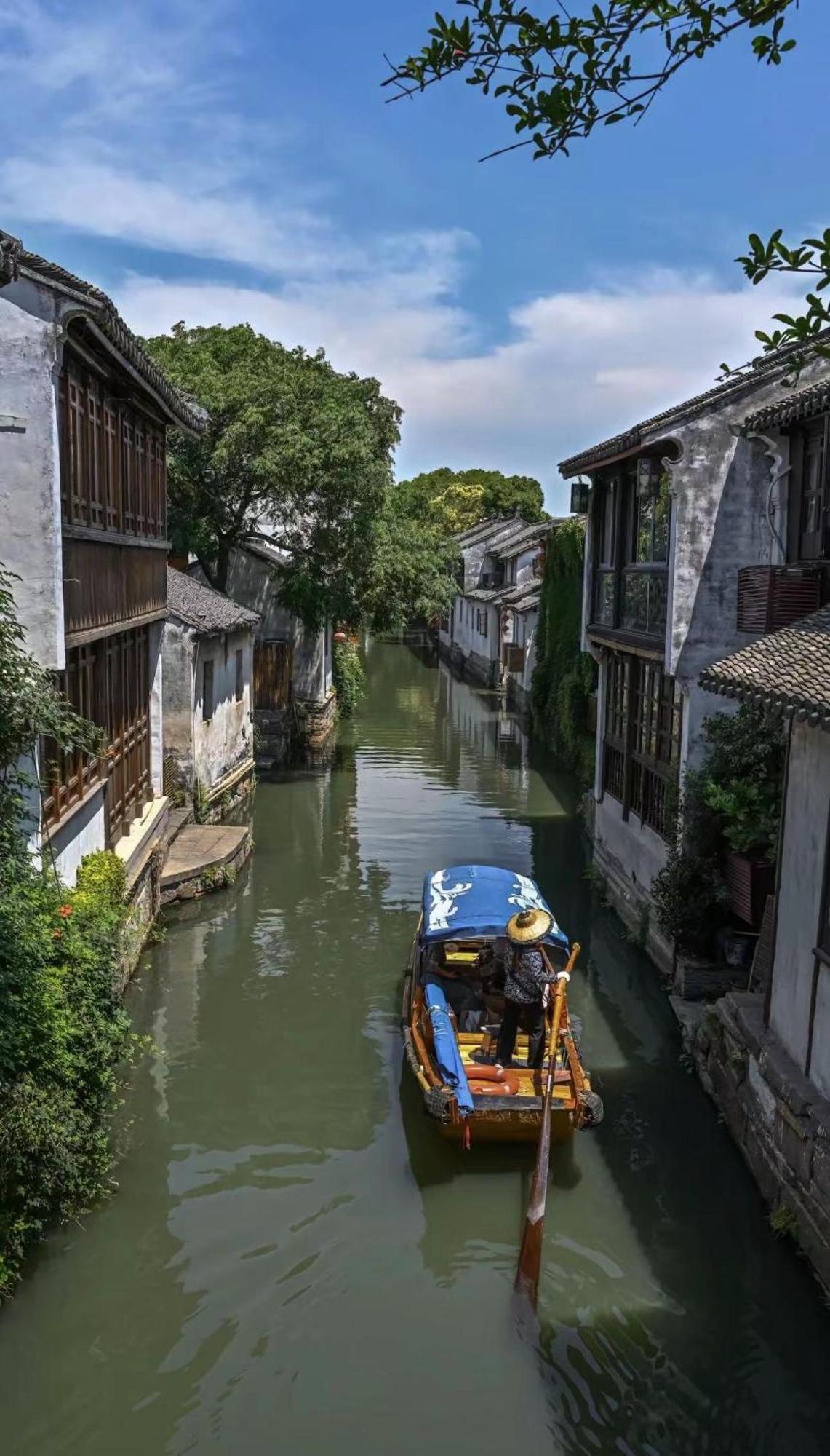 Suzhou Zhouzhuang Slowlife River View Lnn Kunshan  Εξωτερικό φωτογραφία